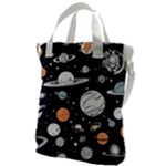 Space Galaxy Universe Stars Sky Canvas Messenger Bag