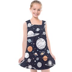 Kids  Cross Back Dress 