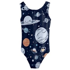 Kids  Cut-Out Back One Piece Swimsuit 