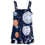 Space Galaxy Universe Stars Sky Kids  Layered Skirt Swimsuit