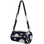 Space Galaxy Universe Stars Sky Mini Cylinder Bag