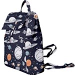 Space Galaxy Universe Stars Sky Buckle Everyday Backpack