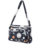 Space Galaxy Universe Stars Sky Front Pocket Crossbody Bag