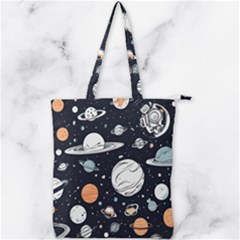 Double Zip Up Tote Bag 