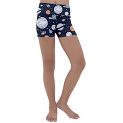 Kids  Lightweight Velour Yoga Shorts 