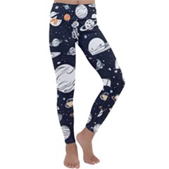 Kids  Lightweight Velour Classic Yoga Leggings 