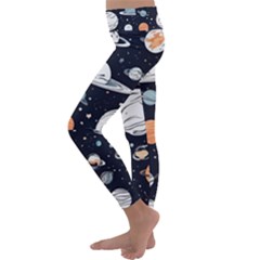 Kids  Lightweight Velour Classic Yoga Leggings 