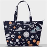 Space Galaxy Universe Stars Sky Back Pocket Shoulder Bag 