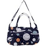 Space Galaxy Universe Stars Sky Removable Strap Handbag