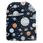 Space Galaxy Universe Stars Sky Drawstring Pouch (3XL)