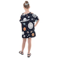 Kids  One Piece Chiffon Dress 