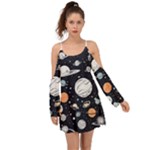 Space Galaxy Universe Stars Sky Boho Dress