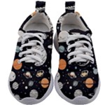 Space Galaxy Universe Stars Sky Kids Athletic Shoes