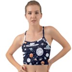 Space Galaxy Universe Stars Sky Mini Tank Bikini Top