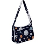 Space Galaxy Universe Stars Sky Zip Up Shoulder Bag