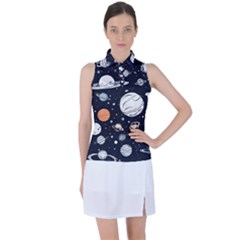 Women s Sleeveless Polo T-Shirt 