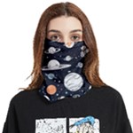 Space Galaxy Universe Stars Sky Face Covering Bandana (Two Sides)