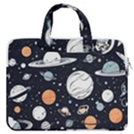 Space Galaxy Universe Stars Sky MacBook Pro 15  Double Pocket Laptop Bag 