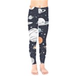 Space Galaxy Universe Stars Sky Kids  Classic Winter Leggings