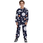 Space Galaxy Universe Stars Sky Kids  Sweatshirt set