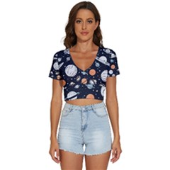 V-Neck Crop Top 