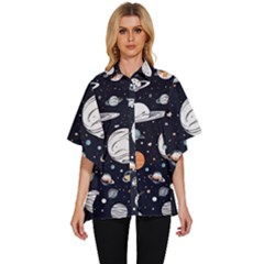 Women s Batwing Button Up Shirt 