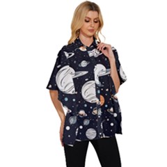 Women s Batwing Button Up Shirt 