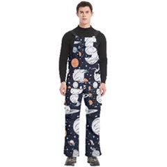 Space Galaxy Universe Stars Sky Men s Side Zip Front Pouch Ski And Snowboard Bib Pants	 from ArtsNow.com