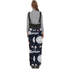 Women s Side Zip Front Pouch Ski And Snowboard Bib Pants	 