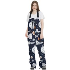 Women s Front Zip Ski And Snowboard Bib Pants 