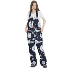 Women s Front Zip Ski And Snowboard Bib Pants 