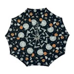 Space Galaxy Universe Stars Sky Automatic Folding Umbrella with Case (Large)