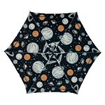 Space Galaxy Universe Stars Sky Automatic Folding Umbrella with Case (Small)