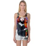 Halloween T-shirts design  One Piece Boyleg Swimsuit