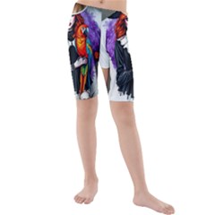 Kids  Mid Length Swim Shorts 