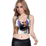 Halloween T-shirts design  Racer Back Crop Top