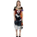 Halloween T-shirts design  T-Shirt Midi Dress With Pockets