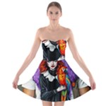 Halloween T-shirts design  Strapless Bra Top Dress