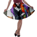 Halloween T-shirts design  A-line Skater Skirt