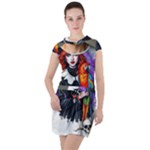 Halloween T-shirts design  Drawstring Hooded Dress