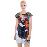 Halloween T-shirts design  Cap Sleeve Bodycon Dress