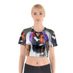 Halloween T-shirts design  Cotton Crop Top