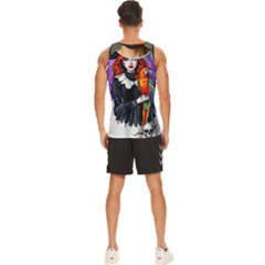 Men s Wide Collar Tank Top 