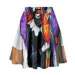 Halloween T-shirts design  High Waist Skirt