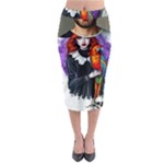 Halloween T-shirts design  Midi Pencil Skirt