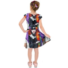 Kids  Short Sleeve Dress 