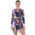 Halloween T-shirts design  Asymmetric Cut-Out Shift Dress