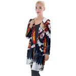 Halloween T-shirts design  Hooded Pocket Cardigan