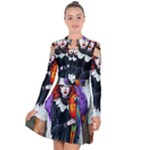 Halloween T-shirts design  Long Sleeve Panel Dress