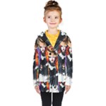 Halloween T-shirts design  Kids  Double Breasted Button Coat